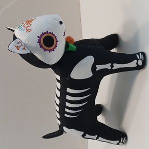 Day Of The Dead halloween cat plush